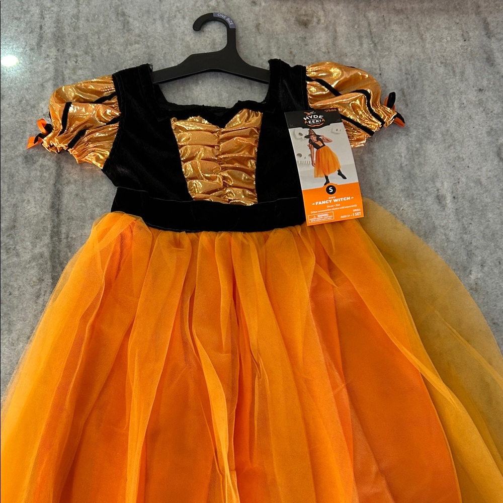Hyde and Eek Halloween Witch Costume Size S 6-7